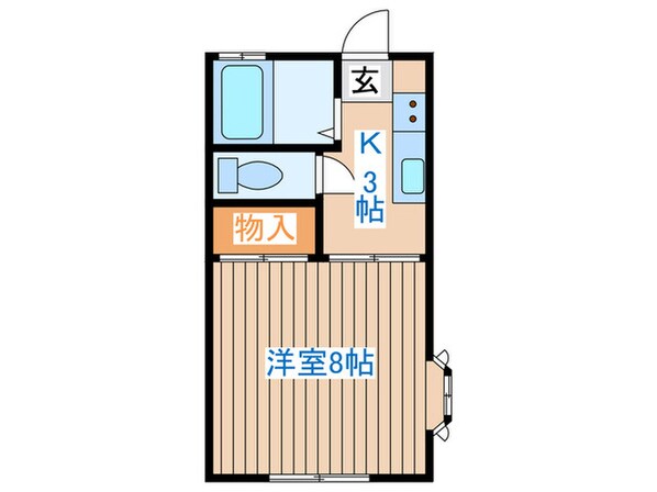 パセオプラシ－ド参番館の物件間取画像